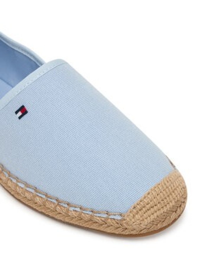 Tommy Hilfiger Espadryle Flag Canvas Espadrille FW0FW08541 Błękitny