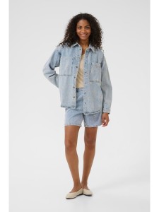 Kaffe Kurtka dżinsowa w kolorze błękitnym rozmiar: 40