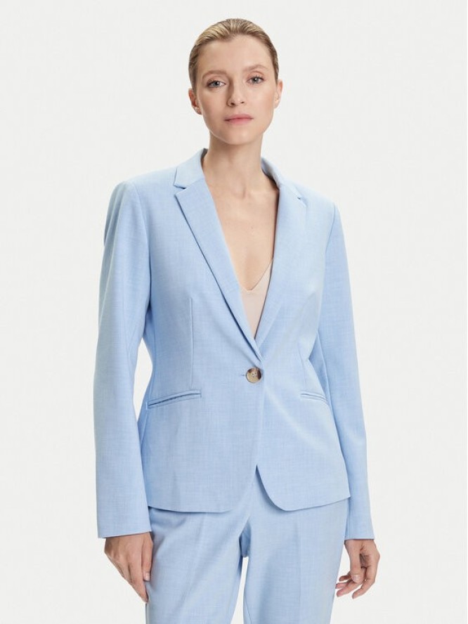 Tatuum Marynarka Rema T2505.027 Błękitny Regular Fit