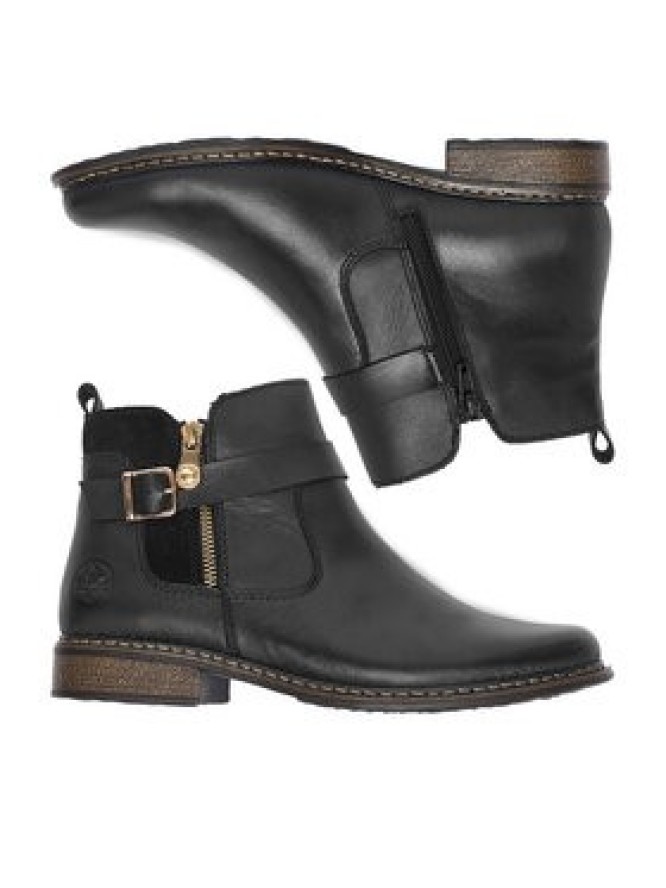Rieker Botki CEO-Z4959-00 Czarny
