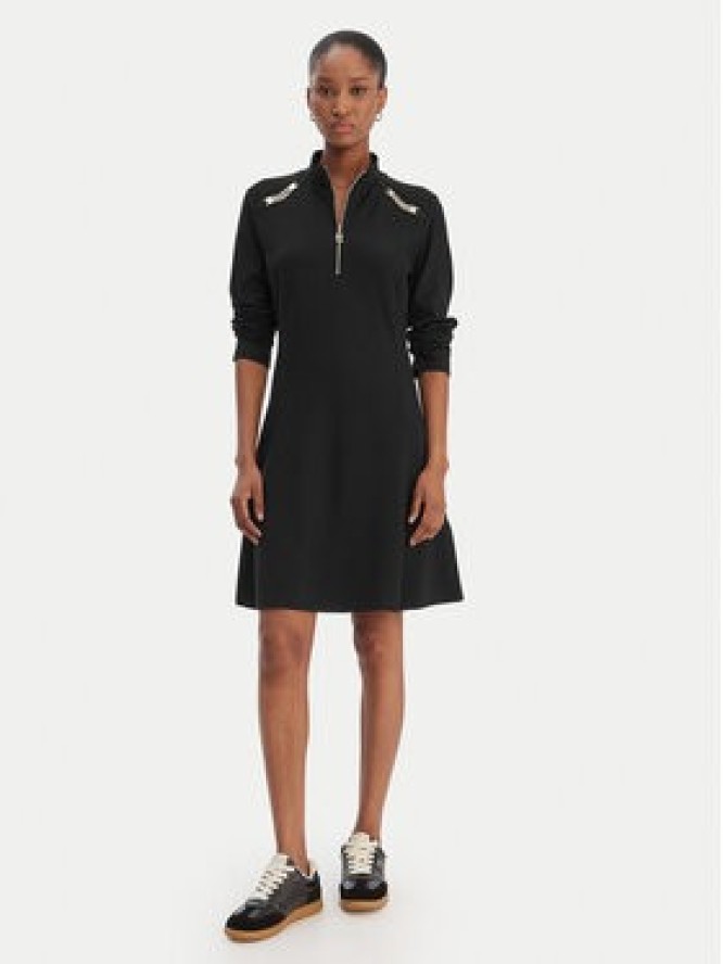 Liu Jo Sport Sukienka codzienna TA6019 JS182 Czarny Regular Fit