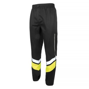 WOWOW - Fuji Rain Spodnie Przeciwdeszczowe Unisex Żółte Odblaskowe