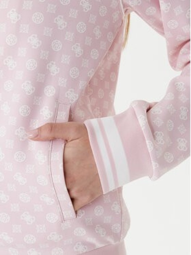 Guess Bluza V5YQ03 KB212 Różowy Regular Fit