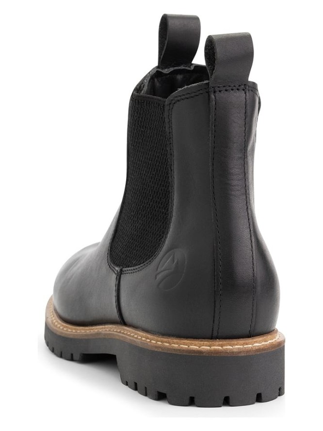 TRAVELIN' Skórzane sztyblety "Rosseland" w kolorze czarnym rozmiar: 37