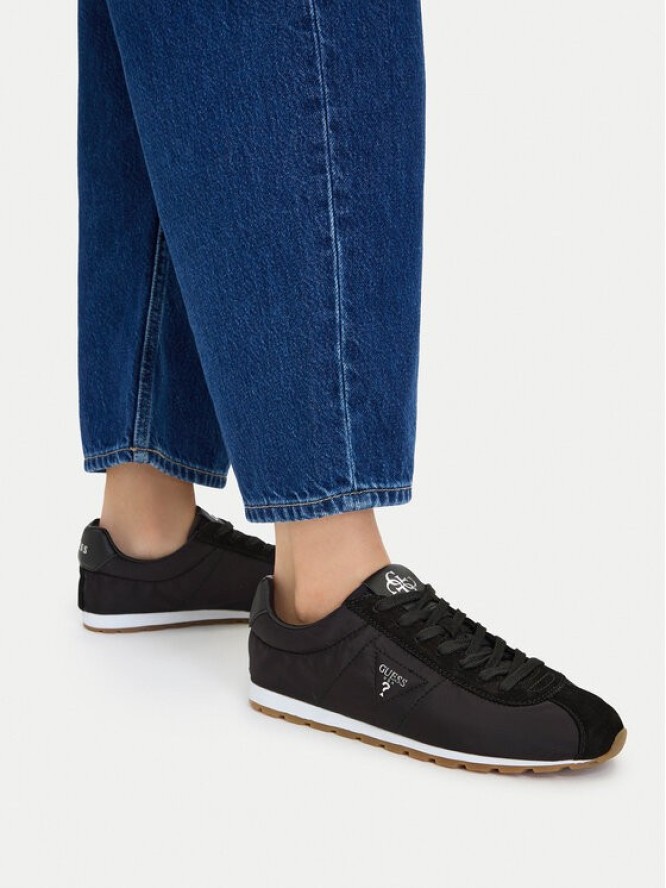 Guess Sneakersy FLPTIA FAB12 Czarny