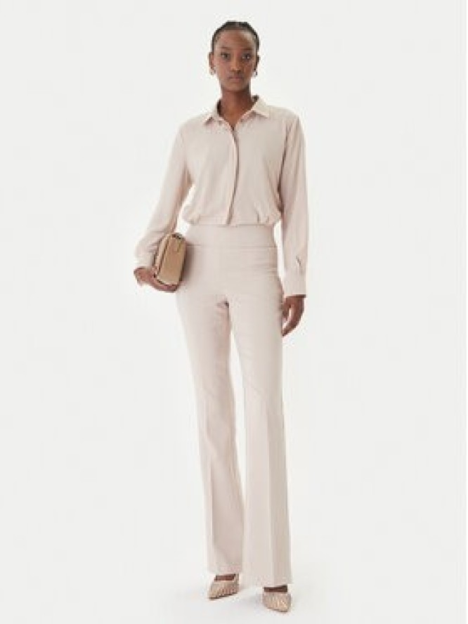 Rinascimento Koszula CFC0127372003 Beżowy Regular Fit