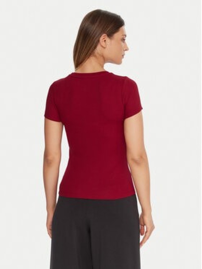 Guess Jeans T-Shirt W5BP45 KA0H1 Czerwony Slim Fit