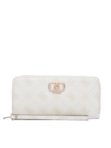 Guess Portfel Emelie Logo Slg SWGP99 28146 Kremowy