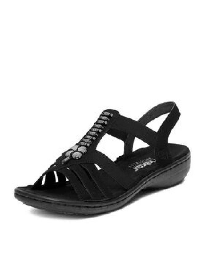 Rieker Sandały CEO-60806-00 Czarny