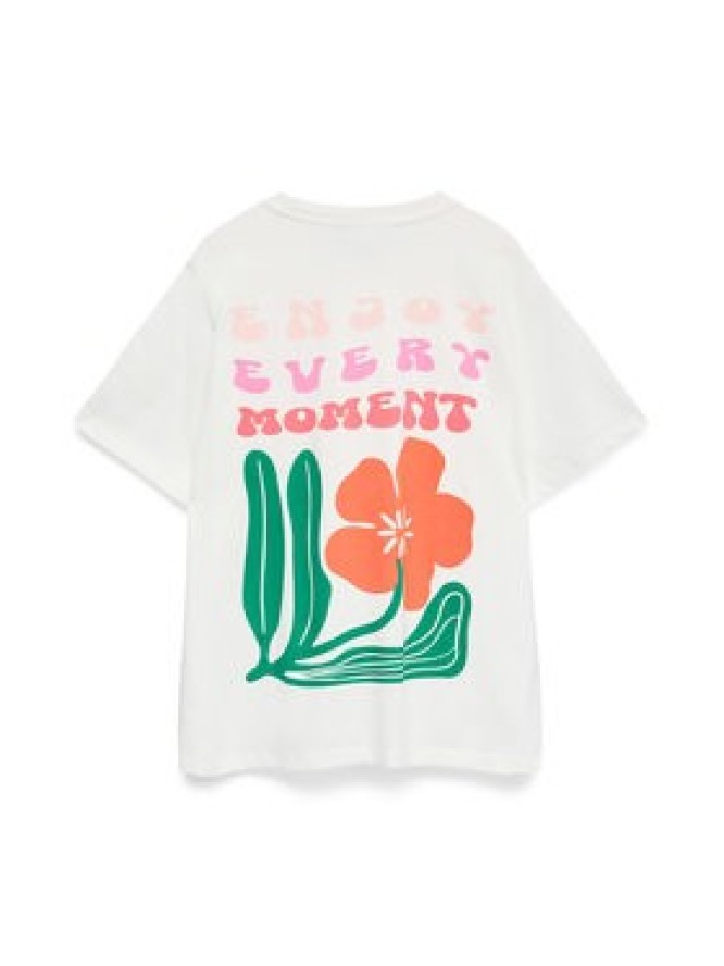 Vero Moda T-Shirt Mariane 10343545 Biały Oversize