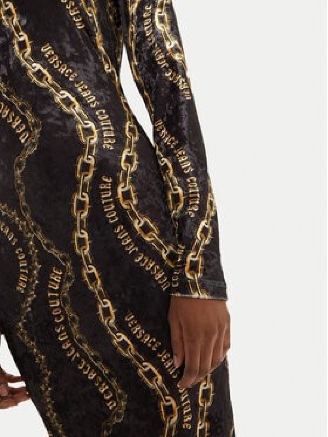 Versace Jeans Couture Sukienka codzienna 77HAO9B0 Czarny Slim Fit