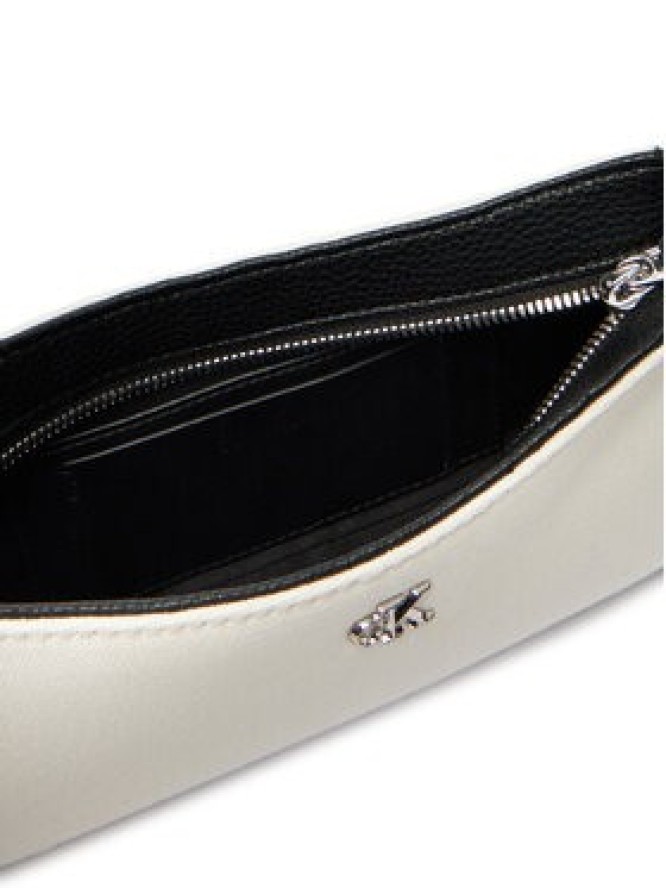 Calvin Klein Torebka Ck Canvas Small Shoulder Bag LV04F3347G Biały