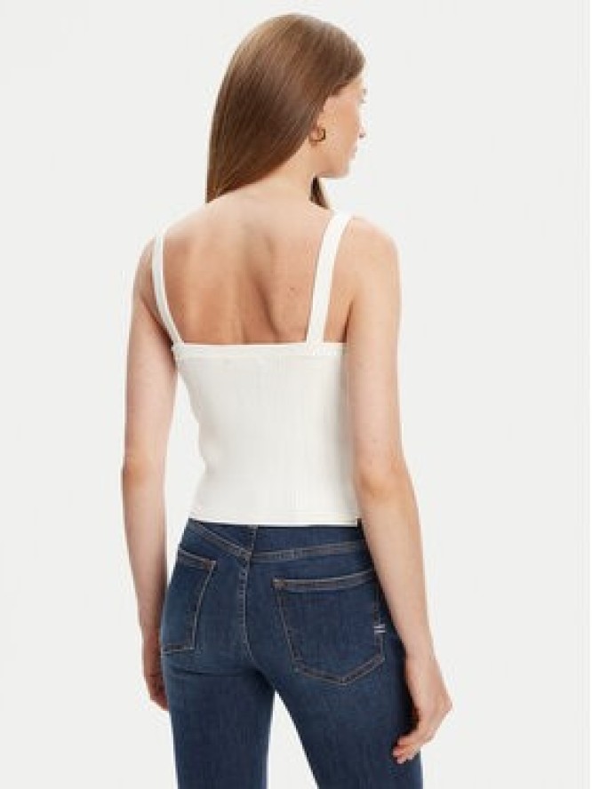 Guess Top W5YR10 Z0130 Biały Regular Fit