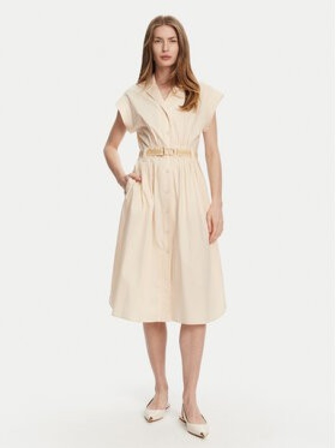 TWINSET Sukienka koszulowa 251TT2102 Różowy Loose Fit