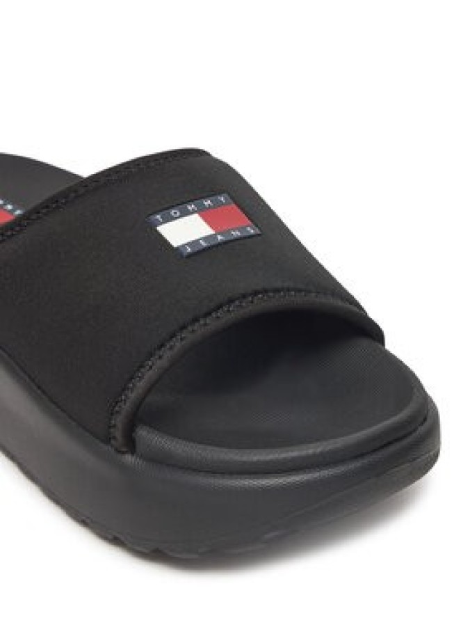 Tommy Jeans Klapki Tjw Comfy Pool Slide EN0EN02765 Czarny
