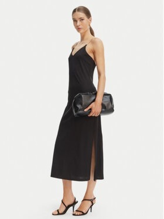 Morgan Sukienka koktajlowa 261-RYAN Czarny Regular Fit