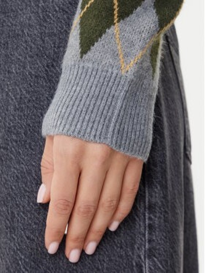 Vero Moda Kardigan Sage 10343727 Szary Standard Fit