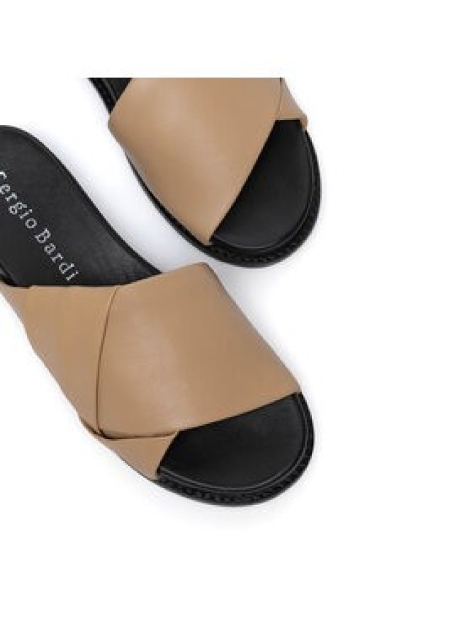 Sergio Bardi Klapki WI29-CHV-24L-192-SB Beżowy