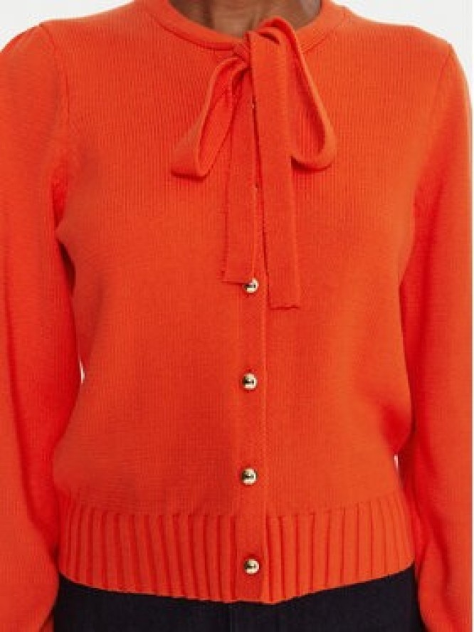 French Connection Kardigan 78ZCW Pomarańczowy Regular Fit