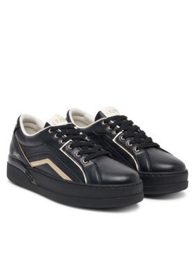 Liu Jo Sneakersy Lena 02 BF6027 PX026 Czarny
