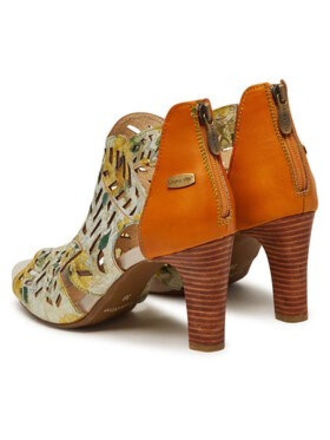 Laura Vita Sandały Albane 048 Żółty