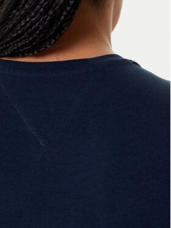 Tommy Jeans T-Shirt Essential DW0DW20913 Granatowy Slim Fit