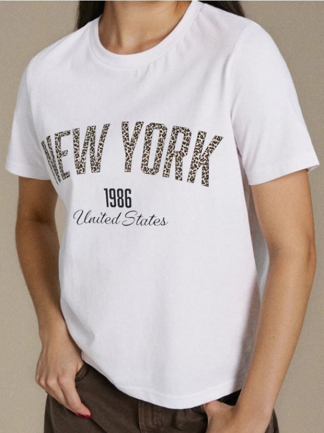 Koszulka z krótkim rękawem - biały