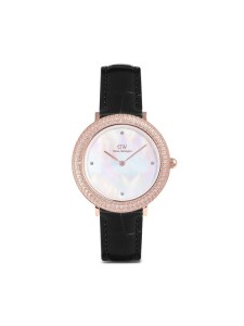 Daniel Wellington Zegarek Crystalline Bezel 32 DW00100827 Różowe złoto