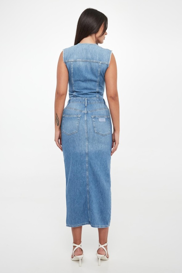 Sukienka jeansowa midi LIU JO