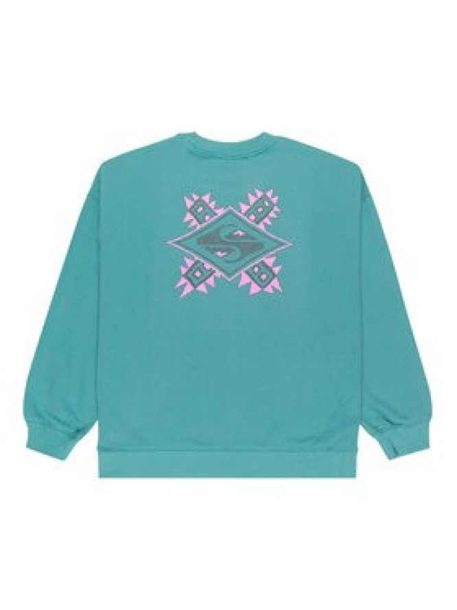 Quiksilver Bluza EQWFT03188 Niebieski Oversize