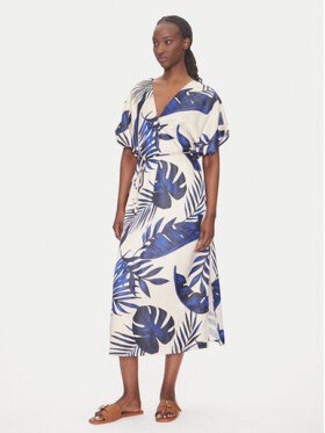 Vero Moda Sukienka letnia Vina 10327430 Beżowy Relaxed Fit