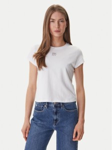 DKNY T-Shirt DJ6T1740 Biały Regular Fit