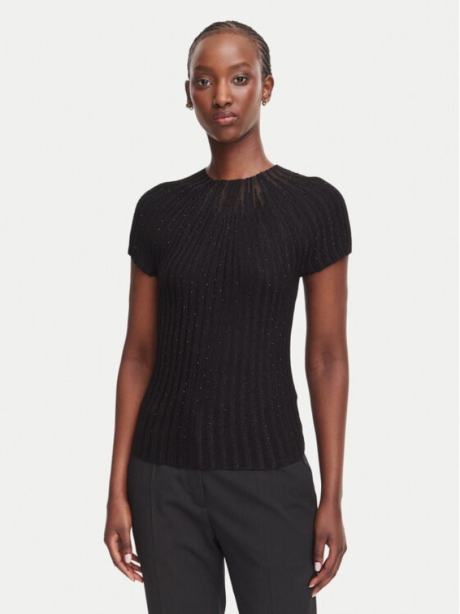 Guess Bluzka W6YR31 Z1023 Czarny Regular Fit