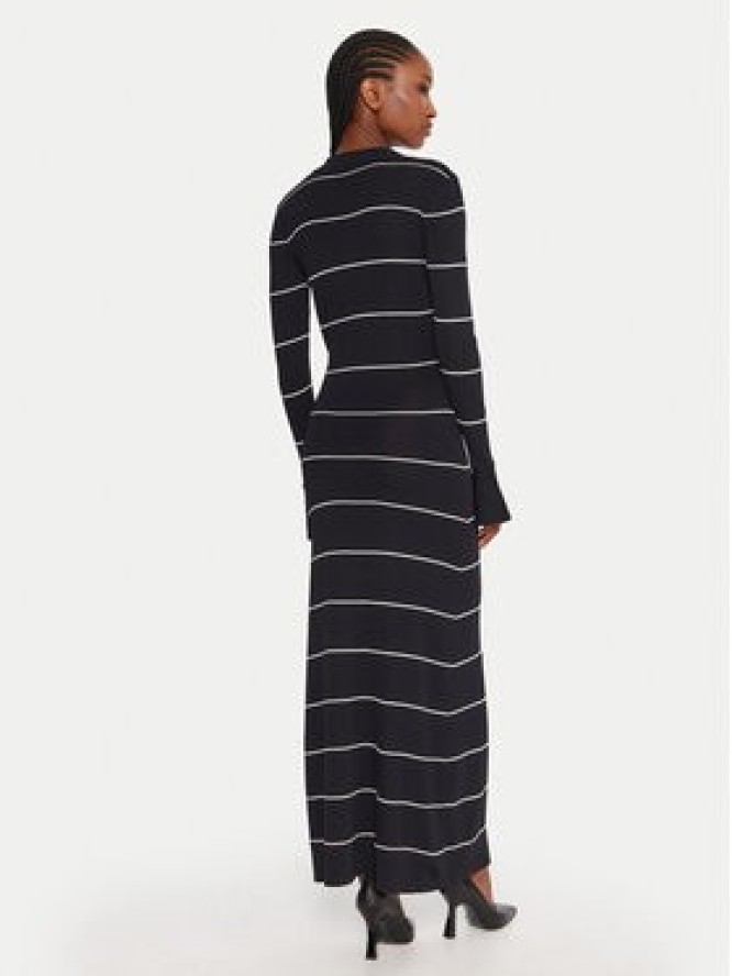 French Connection Sukienka dzianinowa 71ZAG Granatowy Regular Fit