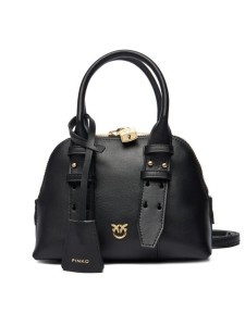 PINKO Torebka Bowling Bag Zip Mini AI 25-26 PLTT 105333 A0QO Czarny