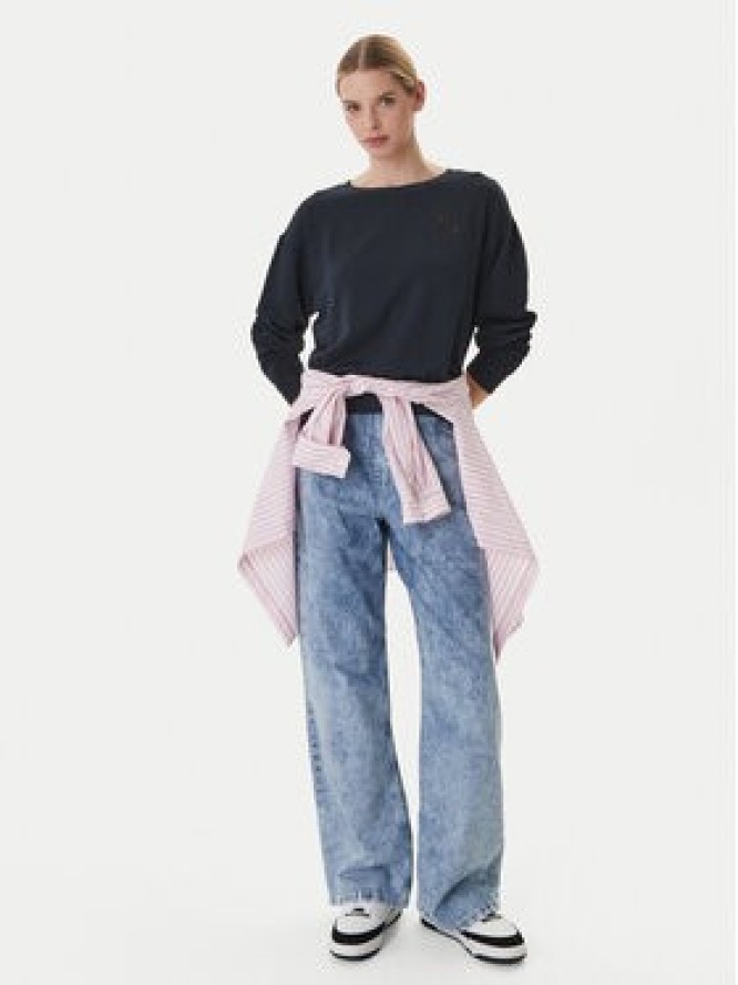 Roxy Bluza Surfing By Moonlight ERJFT05067 Czarny Regular Fit