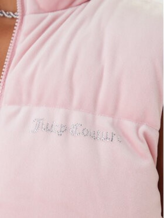 Juicy Couture Bezrękawnik Lightening JCOGL225551 Różowy Regular Fit