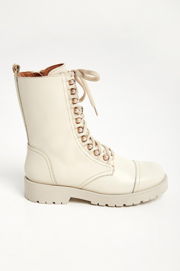 Trapery damskie skórzane TWINSET