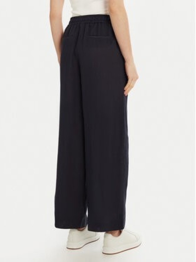 Marella Spodnie materiałowe Mattino 2513131084 Granatowy Wide Leg