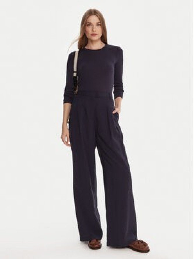 Weekend Max Mara Bluzka Multie 2525946012 Granatowy Slim Fit