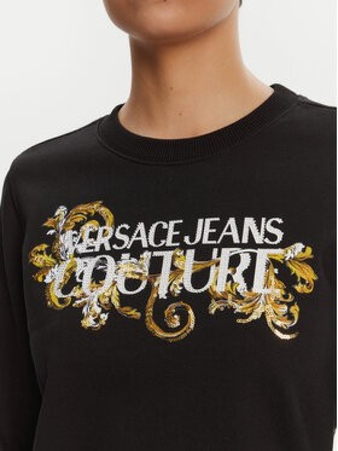 Versace Jeans Couture Bluza 78HAIC06 Czarny Regular Fit
