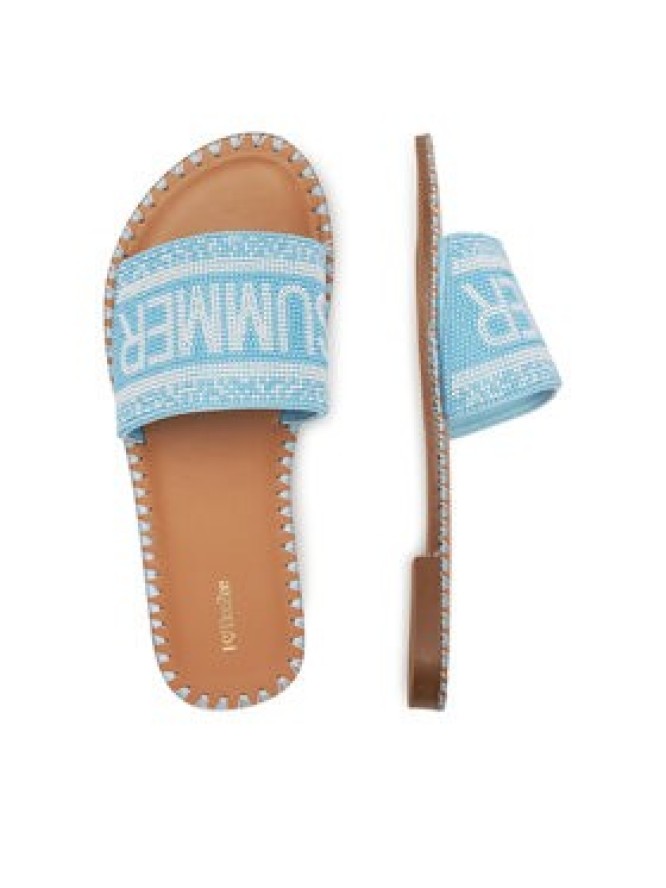 DeeZee Klapki E3316-1 Niebieski