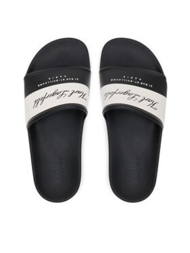 KARL LAGERFELD Klapki Kondo 2.0 KL80923 Czarny