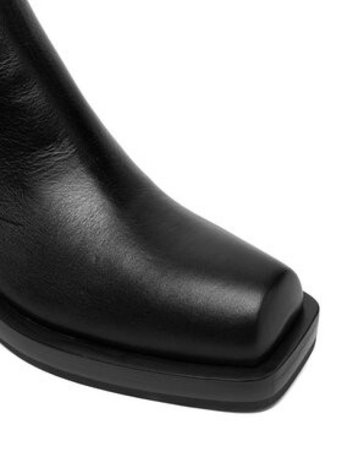 AGL Botki D775508PGAMAZZ0000 Czarny