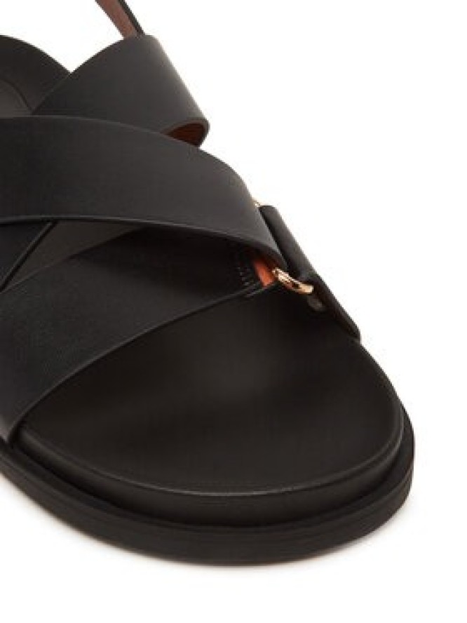 Pieces Sandały 17156844 Czarny