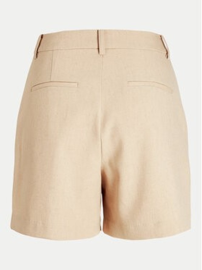 JJXX Szorty materiałowe Ellis 12268838 Beżowy Wide Leg