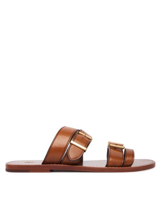 Polo Ralph Lauren Klapki 818P01589001 Brązowy