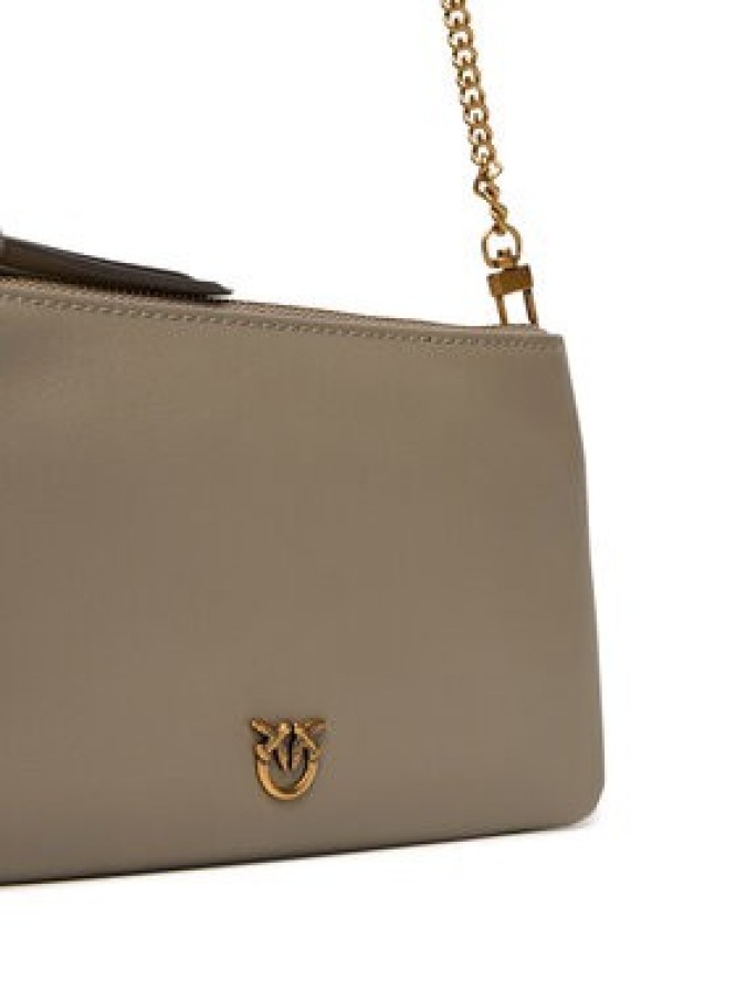 PINKO Torebka Double Mini Al 25-26 PLTT 105359 A0QO Szary