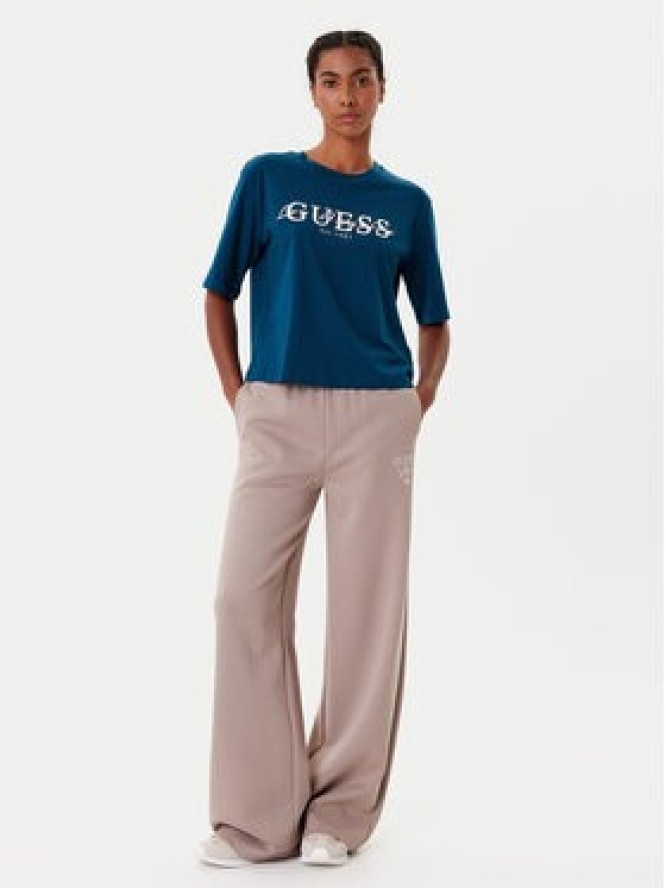 Guess T-Shirt V5YI02 I3Z14 Niebieski Boxy Fit