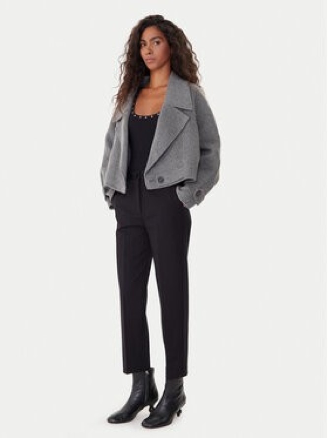 ViCOLO Kurtka przejściowa TF0026 Szary Regular Fit